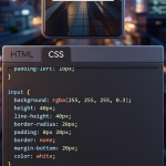 Transparent Glass Login Form: HTML & CSS Tutorial