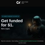 Trading Rules | Alpha Trader instan Funded 1$ 1k$