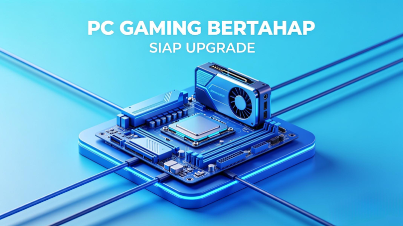 Panduan Merakit PC Gaming Bertahap Siap Upgrade